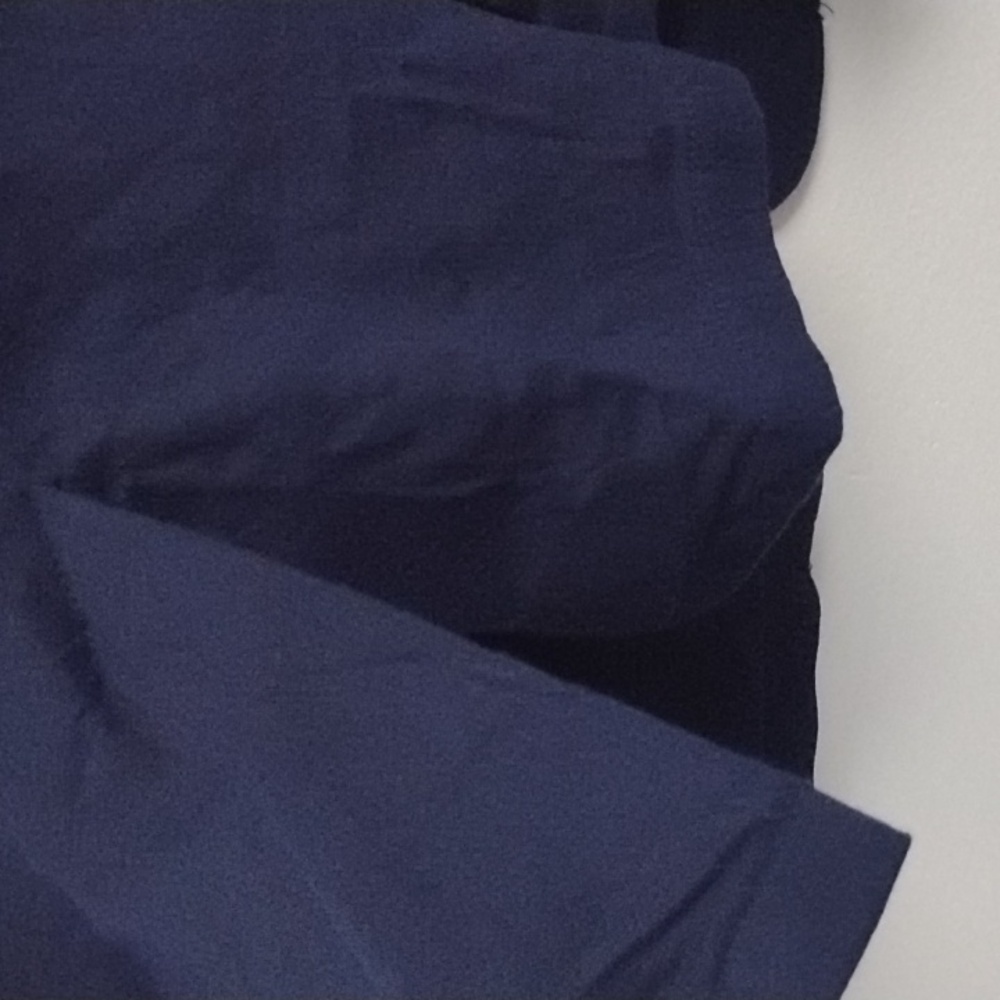 Halston Heritage Luxury Business Dark Acadamia Preppy Classic Dark Blue Blazer - Picture 15 of 16